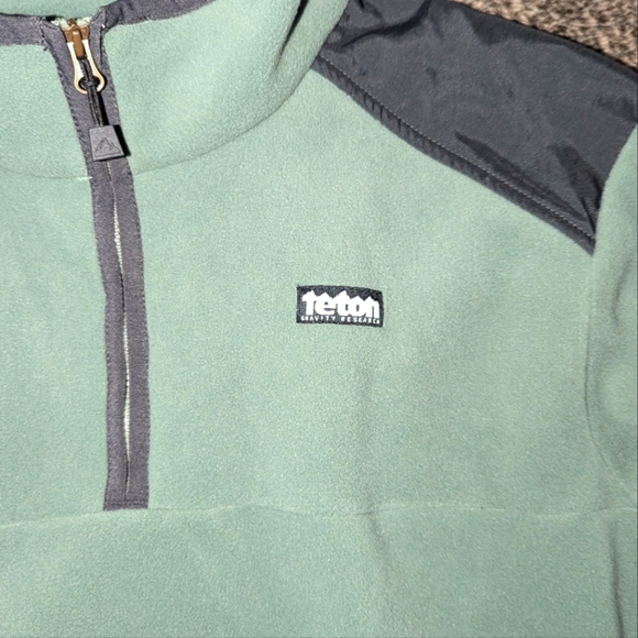 Teton Gravity Research Polartec x TGR Salad Days 1/4 Zip Pullover Women's XL - Picture 9 of 15